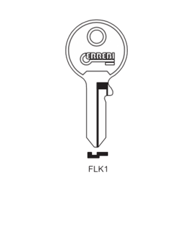 Key blank FLK1