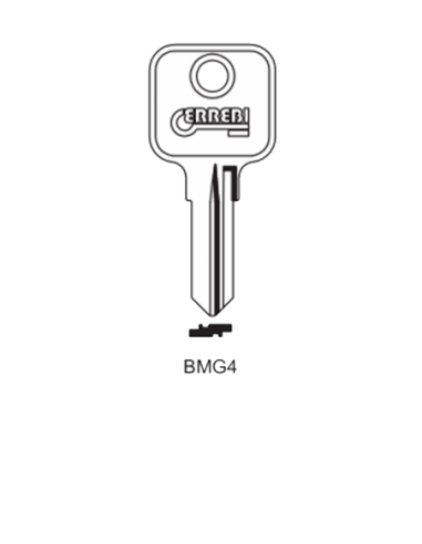 Key blank BMG4