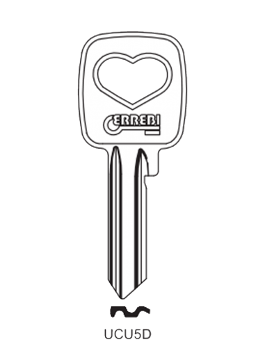Key blank UCU5D