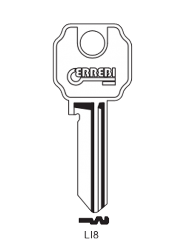 Key blank LI8