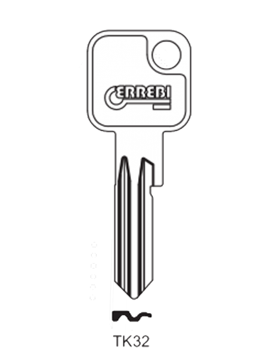 Key blank TK32
