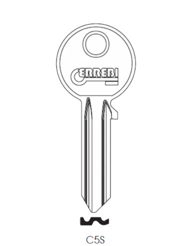 Key blank C5S