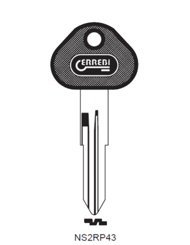 Key blank NS2RP