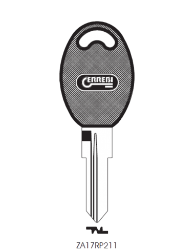 Key blank ZA17RP211
