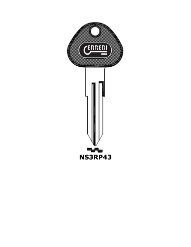 Key blank NS3RP43