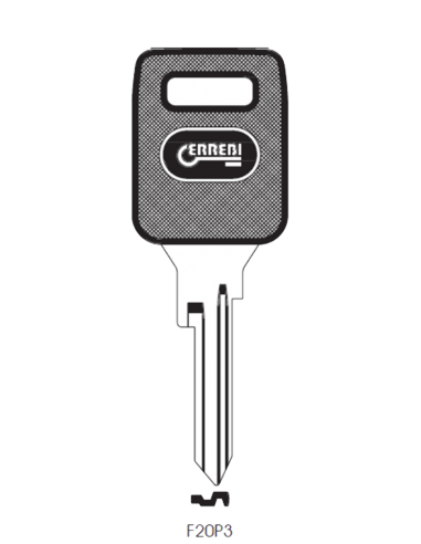 Key blank F20P