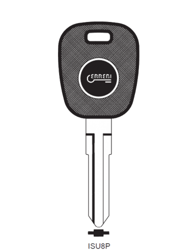Key blank ISU8P49