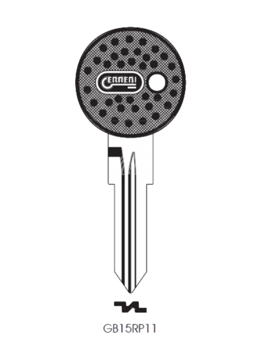 Key blank GB15RP11