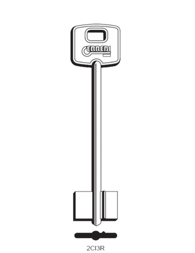 Key blank 2CI3R