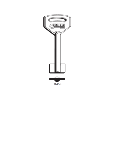 Key blank 1MA5