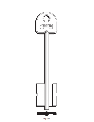 Key blank 2TS2
