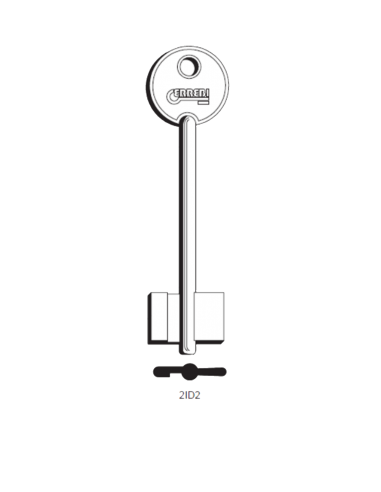 Key blank 2ID2