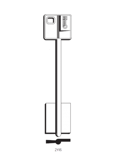 Key blank 2YI5