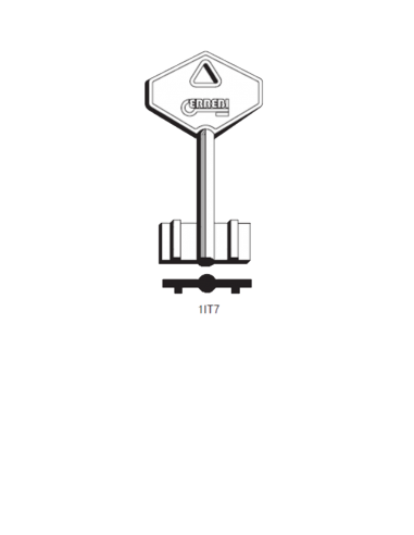 Key blank 1IT7