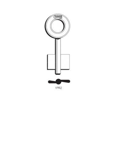 Key blank 1PR2