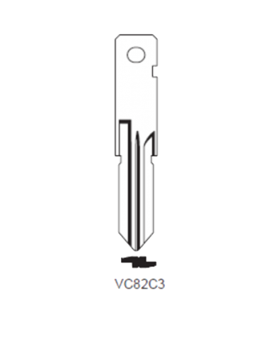 Key blade VC82C3