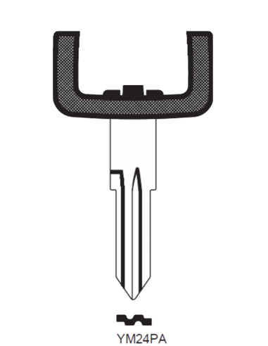 Transponder key leg T00YM24PA