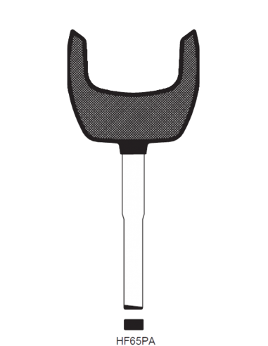 Transponder key leg T00HF65PA