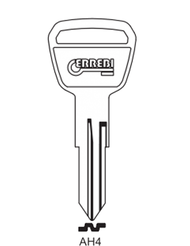 Key blank AH4