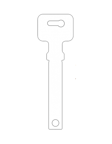 Key blank Ola 4.2mm DIMPLE