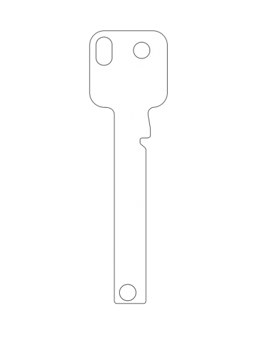 Key blank Ola 2.2mm