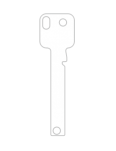Key blank Ola 3.20mm