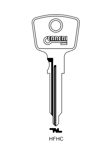 Key blank HFHC