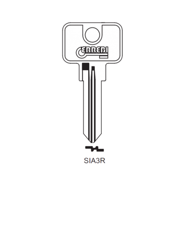 Key blank SIA3R