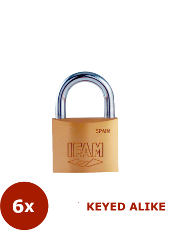 Padlock Ifam Start 30KA (6 locks)