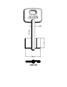 Key blank LIN-3G