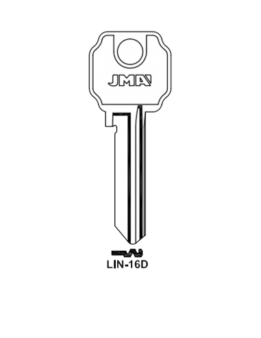 Key blank LIN-16D