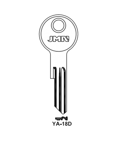 Key blank YA-18D