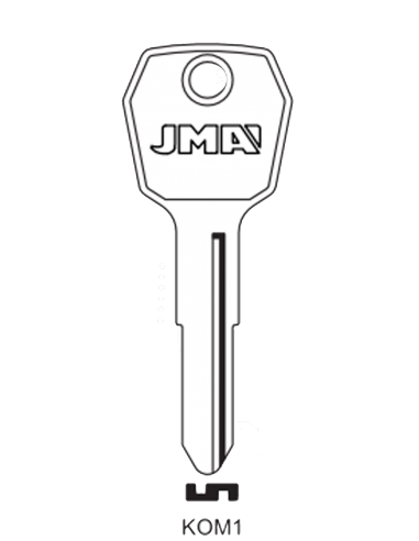 Key blank KOM-1