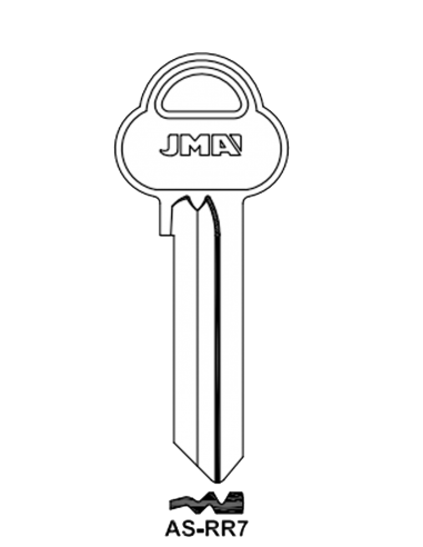 Key blank AS-RR7