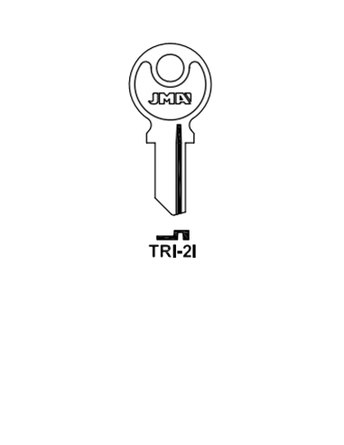 Key blank TRI-2I