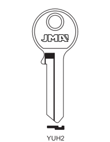 Key blank YUH-2D