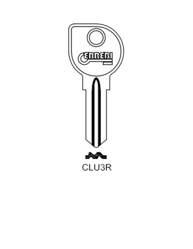 Key blank CLU2R