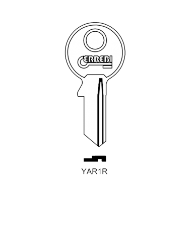Key blank YAR1R