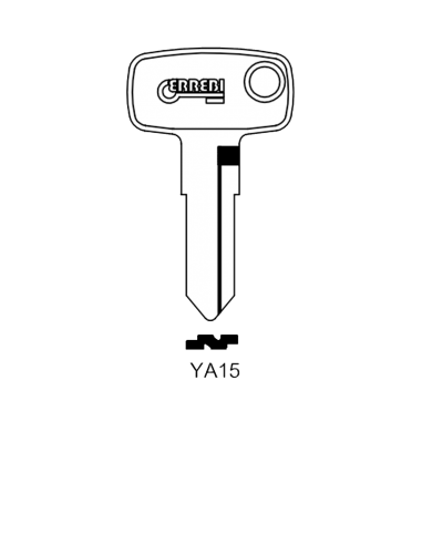 Key blank YA15