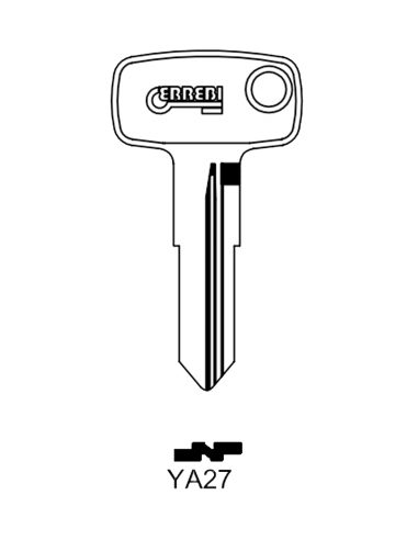 Key blank YA27