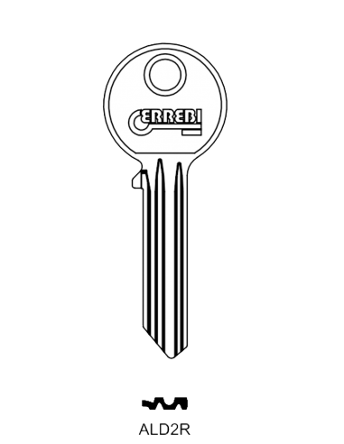 Key blank ALD2R