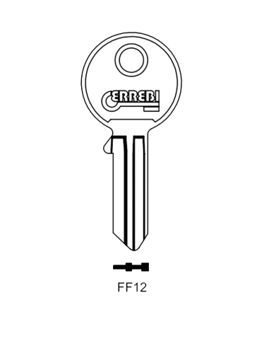 Key blank FF12