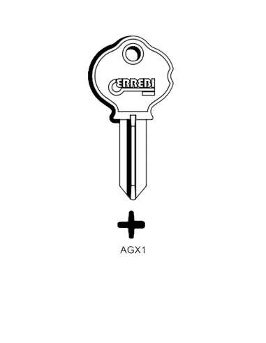 Key blank AGX1
