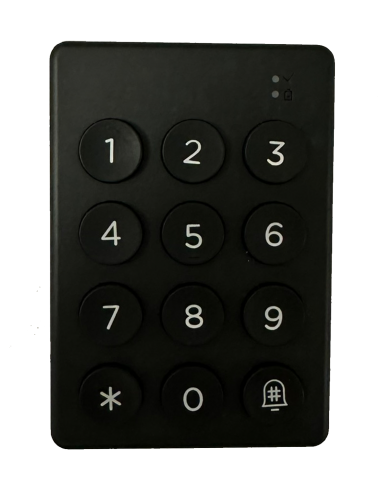 Additional external keypad for Aras...