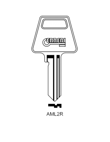 Key blank AML2R