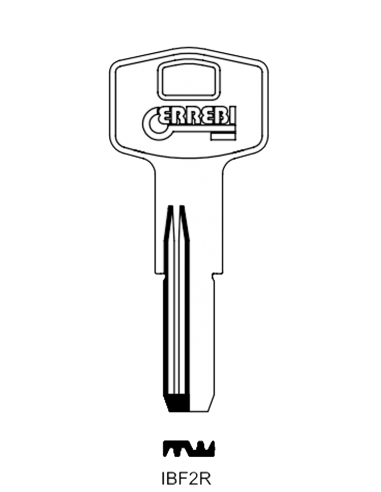 Key blank IBF2R