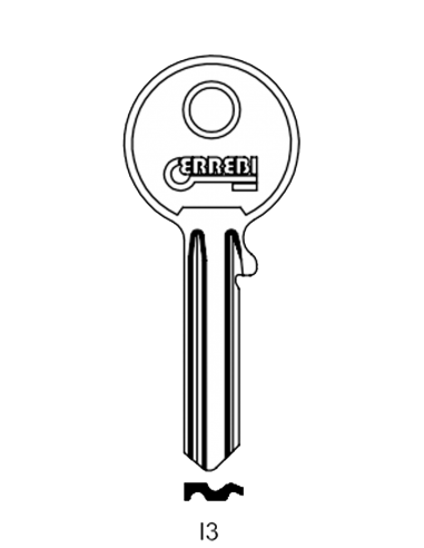 Key blank I3