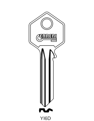 Key blank YI6D
