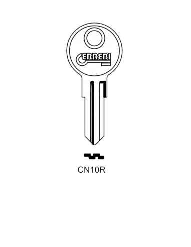 Key blank CN10R