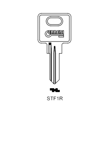 Key blank STF1R